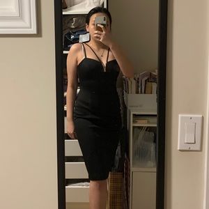 Guess black bodycon dress (size 6/ S)
